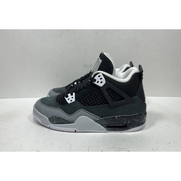 Nike Air Jordan 4 Retro Fear GS Size 6Y / 7.5 Women’s FQ8213-002 Shoes Sneakers - Picture 3 of 8